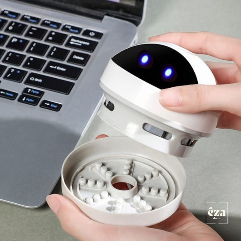 Mini Robô Aspirador De Pó Êza Decor