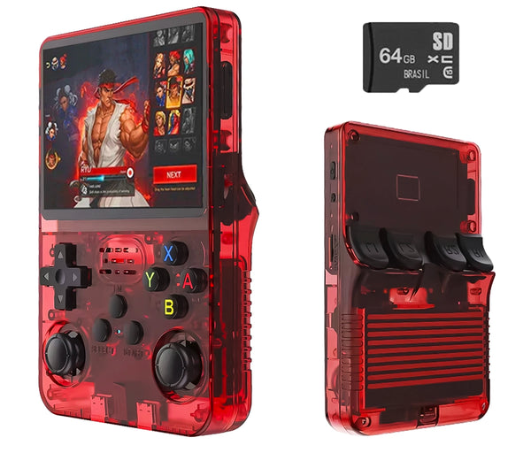 CONSOLE R36S™ - 21.500 JOGOS DE 20 + CONSOLE [180 DIAS DE GARANTIA] ÚLTIMAS UNIDADES!