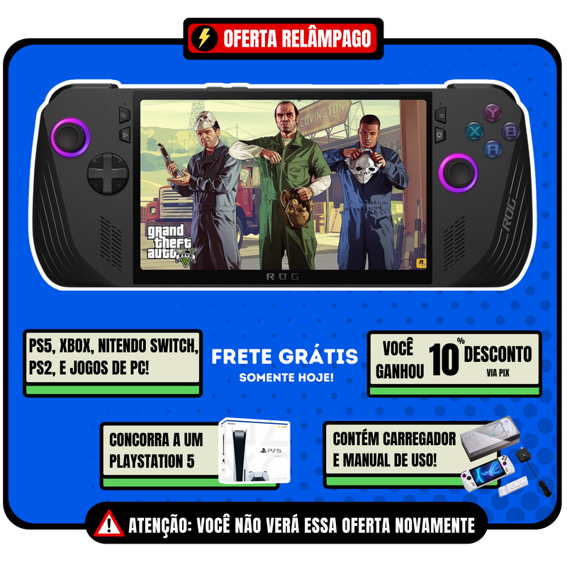 CONSOLE NITRO X 4K - PS4, PS5, PS2, XBOX, NITENDO SWITCH, SNES, E MAIS