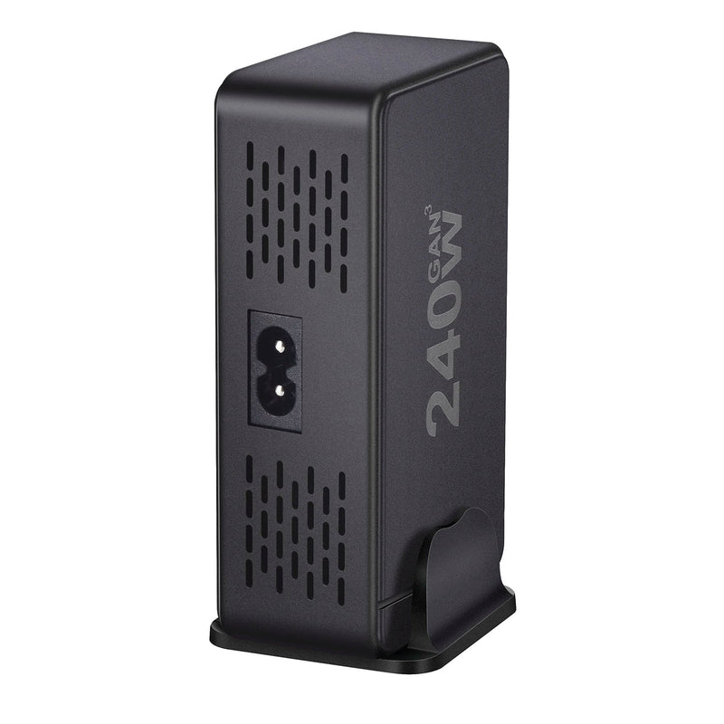 GaN Pro - Hub de Carga Rápida 8 em 1 Carregador USB-C 240W