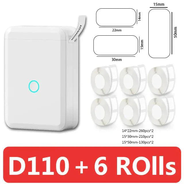 Niimbot D110 Mini impressora térmica portátil