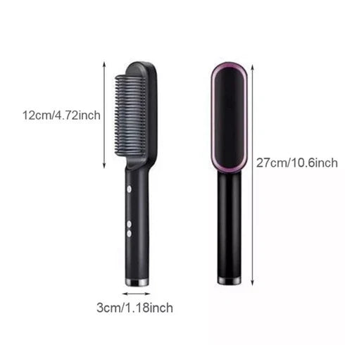 Escova Alisadora Anion Hair Pro 5 em 1