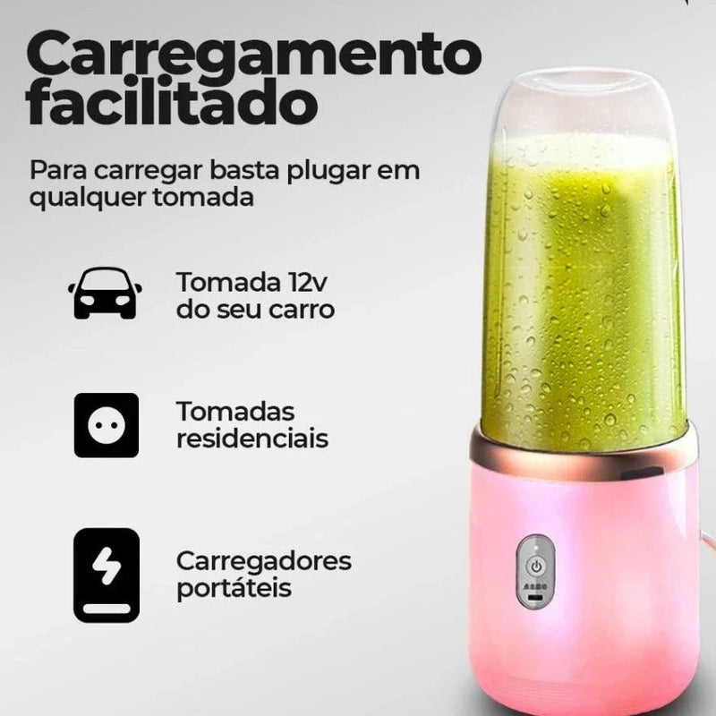 Mini Liquidificador Portátil 400ML