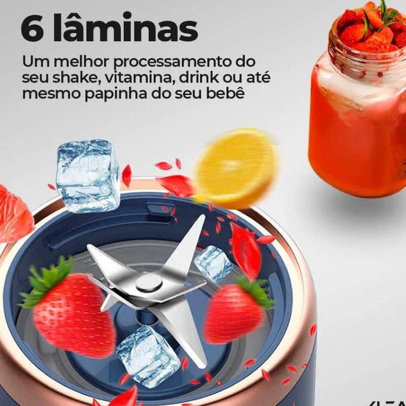 Mini Liquidificador Portátil 400ML