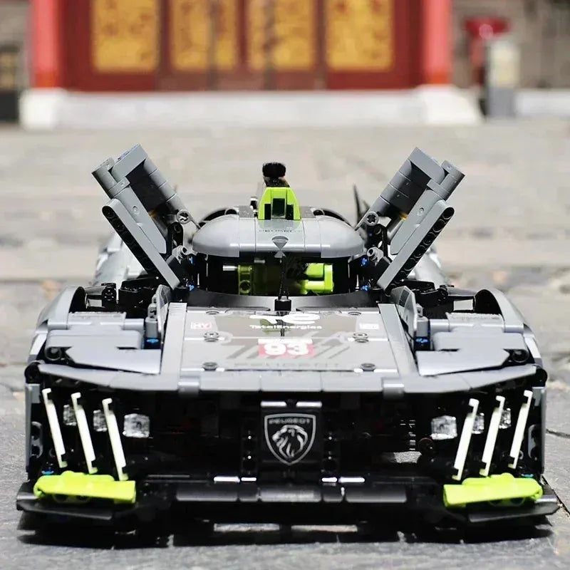 Peugeot 9x8 - LeMan Hybrid Hypercar (1775 peças)